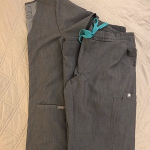 FIGS Graphite set Casma & Yola Skinny XS/XSP